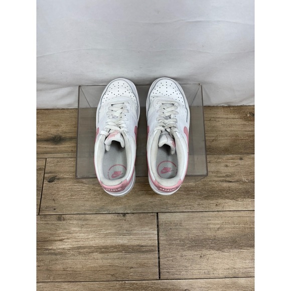 Nike Court Vision Low Sneakers Pink Swoosh‎ Casual Shoes Women's Size - Picture 5 of 10